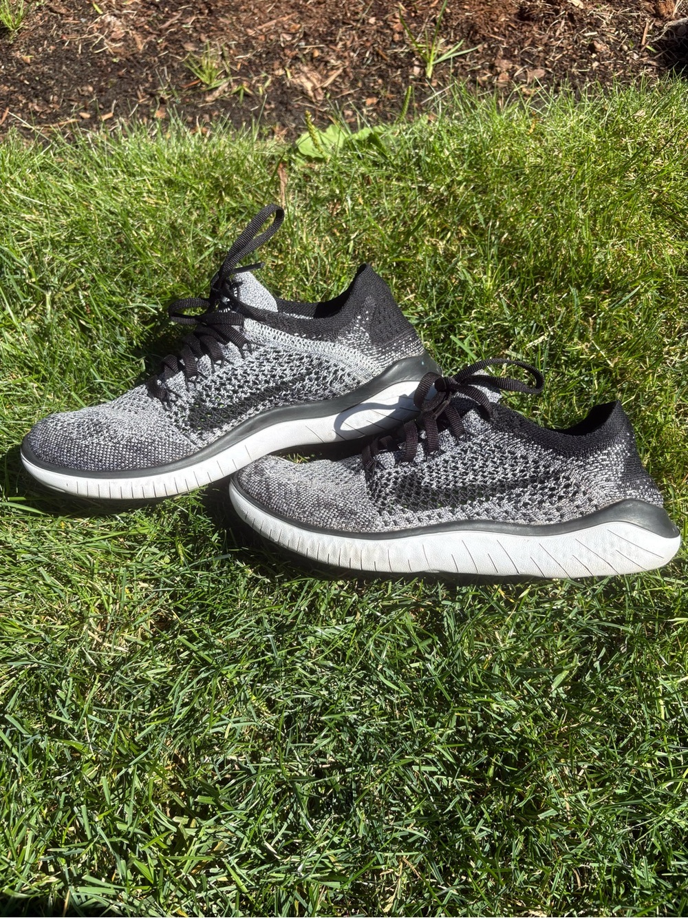 Nike Flyknit Running Sneakers, size7